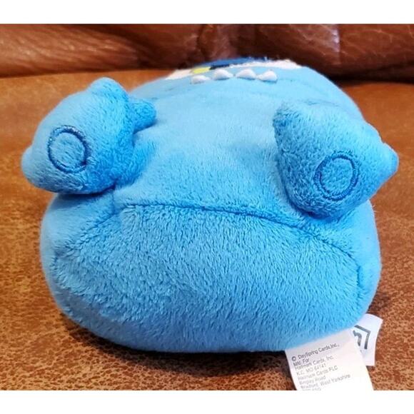 6 Inch Blue One Eyed Cyclops Monster Alien U-Neeks Stuffed Plush Dayspring - Picture 6 of 10